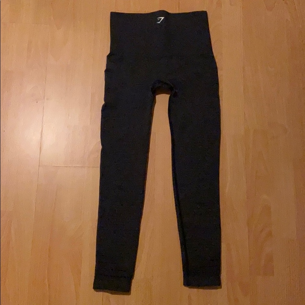 Gymshark Energy Seamless Leggings Black/Dark Grey